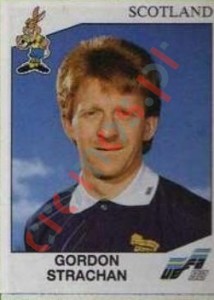 157 Gordon Strachan – UEFA Euro Sweden 1992 Panini