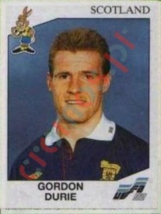 158 Gordon Durie – UEFA Euro Sweden 1992 Panini