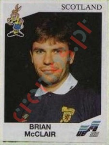 161 Brian Mcclair – UEFA Euro Sweden 1992 Panini