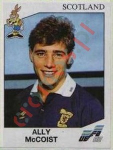 162 Ally Mccoist – UEFA Euro Sweden 1992 Panini