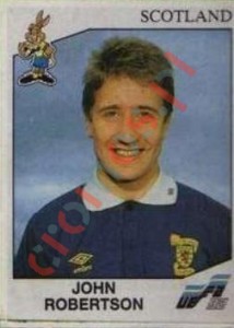 163 John Robertson – UEFA Euro Sweden 1992 Panini