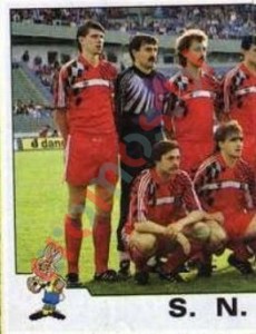 164 Team – UEFA Euro Sweden 1992 Panini