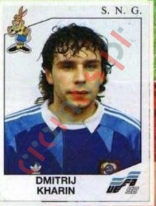 170 Dmitri Kharin – UEFA Euro Sweden 1992 Panini