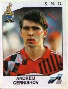 171 Andrei Chernyshov – UEFA Euro Sweden 1992 Panini