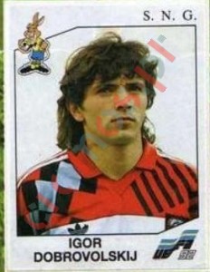 177 Igor Dobrovolski – UEFA Euro Sweden 1992 Panini