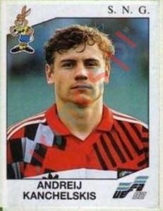 179 Andrei Kanchelskis – UEFA Euro Sweden 1992 Panini