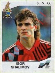 180 Igor Shalimov – UEFA Euro Sweden 1992 Panini