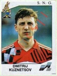 181 Dmitri Kuznetsov – UEFA Euro Sweden 1992 Panini