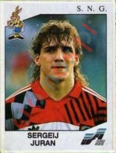 185 Sergei Yuran – UEFA Euro Sweden 1992 Panini