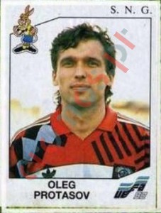 187 Oleg Protasov – UEFA Euro Sweden 1992 Panini