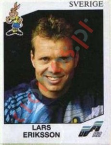 19 Lars Eriksson – UEFA Euro Sweden 1992 Panini