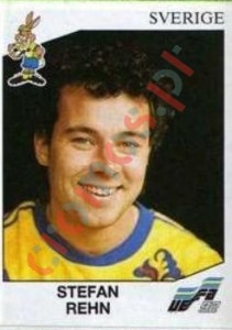 32 Stefan Rehn – UEFA Euro Sweden 1992 Panini