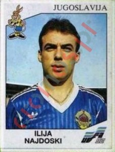 74 Ilija Najdoski – UEFA Euro Sweden 1992 Panini