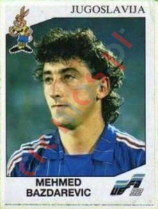 81 Mehmed Bazdarevic – UEFA Euro Sweden 1992 Panini