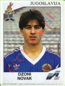 82 Dzoni Novak – UEFA Euro Sweden 1992 Panini
