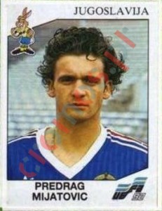 88 Predrag Mijatovic – UEFA Euro Sweden 1992 Panini