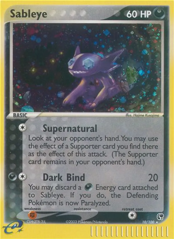 10 Sableye – Sandstorm