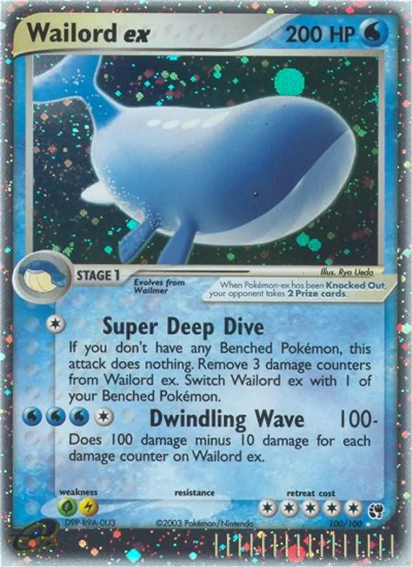 100 Wailord ex – Sandstorm