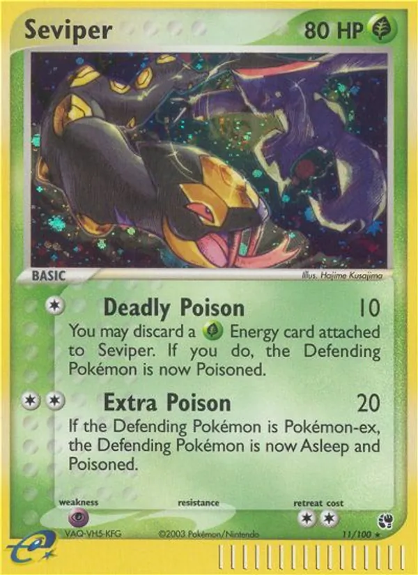 11 Seviper – Sandstorm