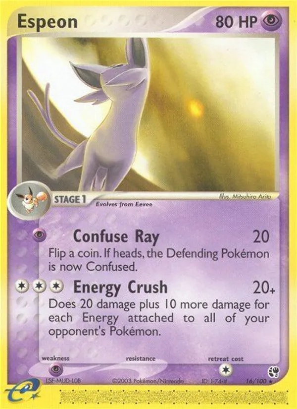 16 Espeon – Sandstorm