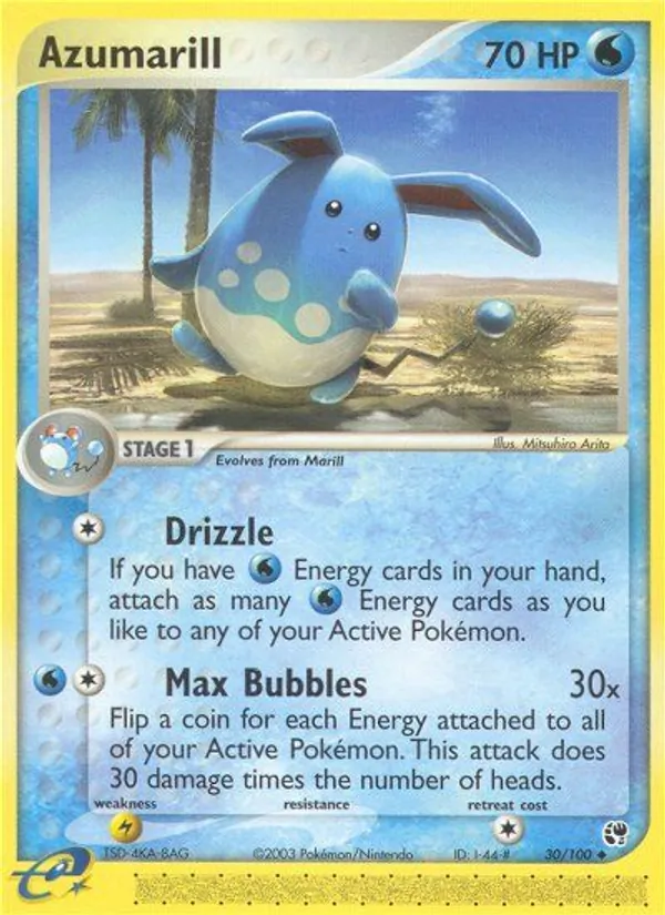 30 Azumarill – Sandstorm