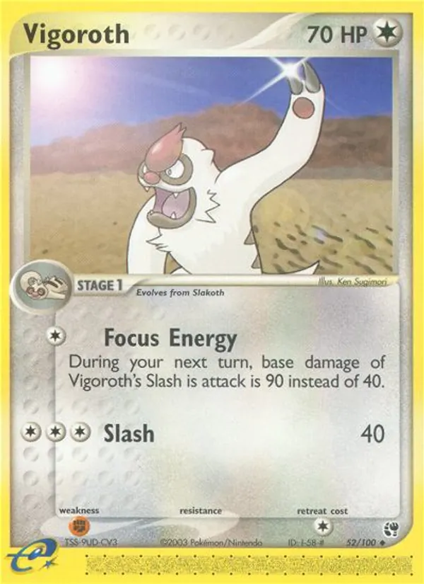 52 Vigoroth – Sandstorm