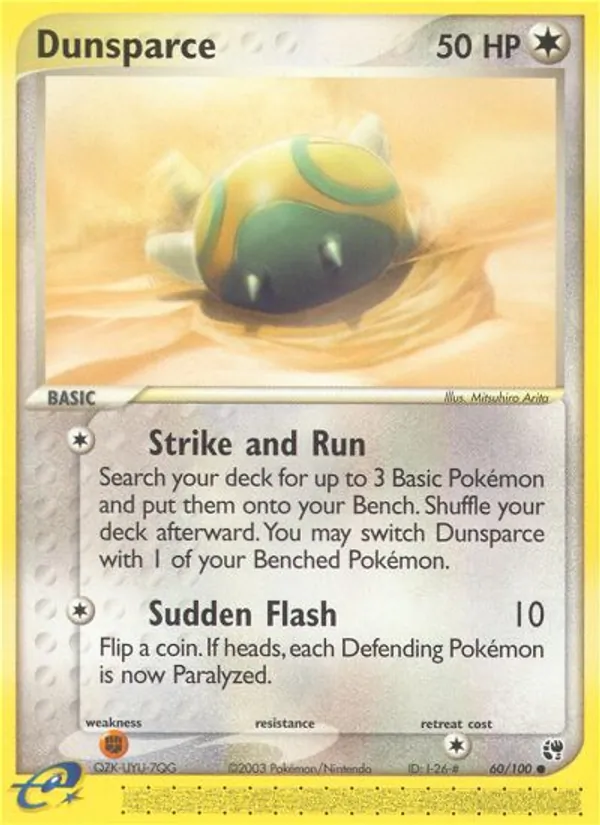 60 Dunsparce – Sandstorm