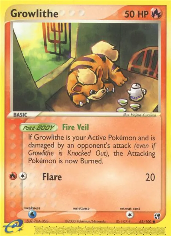 65 Growlithe – Sandstorm