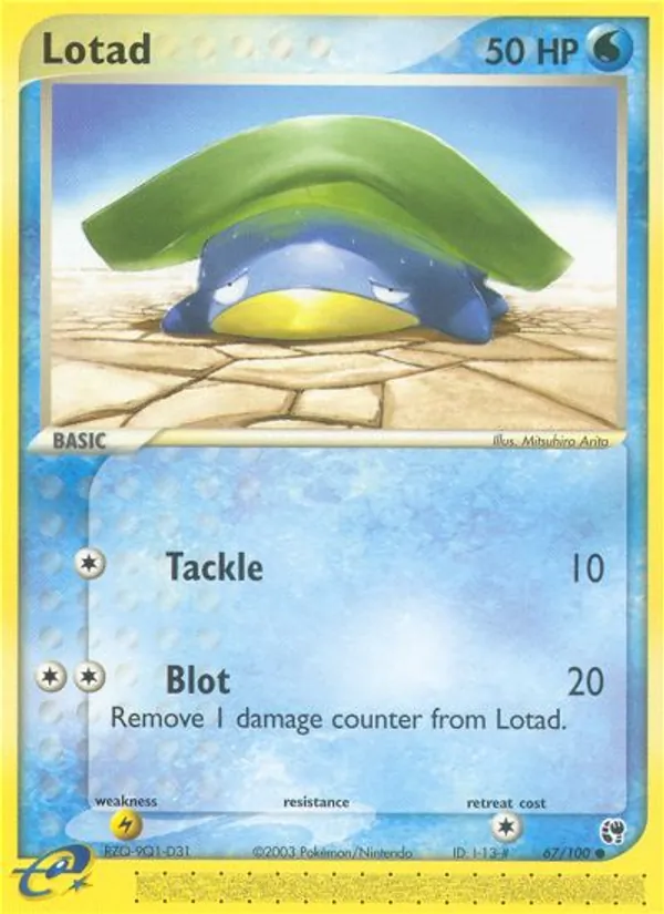 67 Lotad – Sandstorm