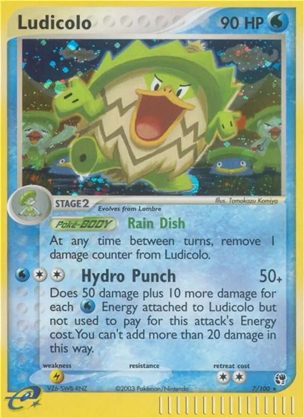 7 Ludicolo – Sandstorm
