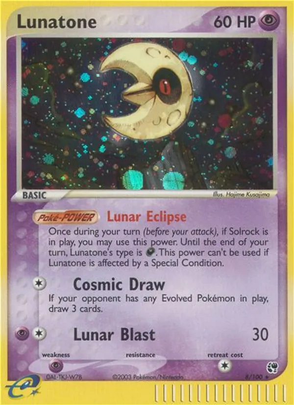 8 Lunatone – Sandstorm