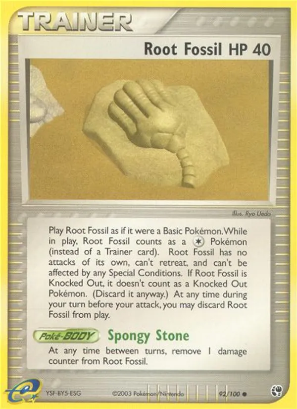 92 Root Fossil – Sandstorm