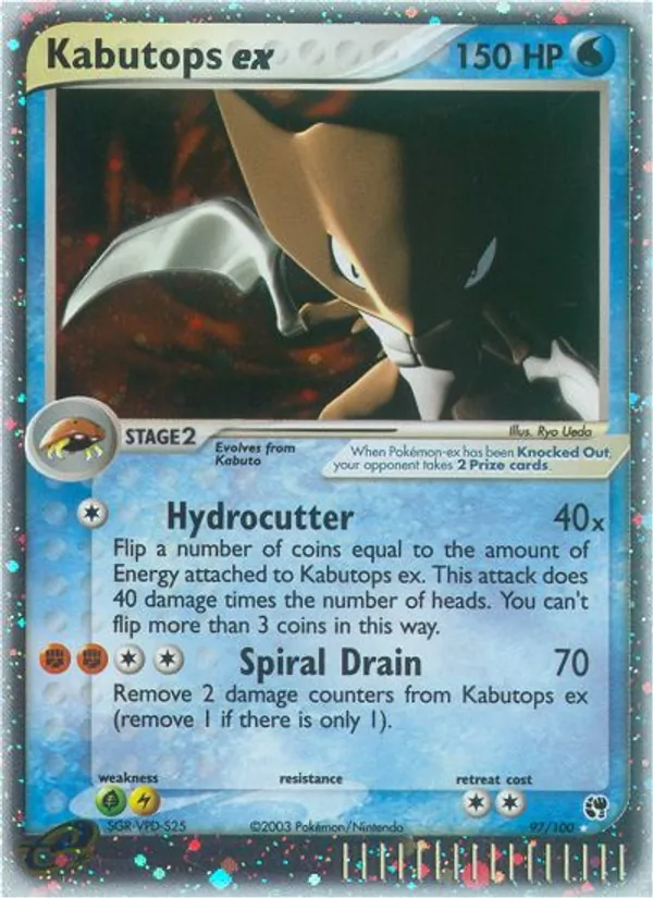 97 Kabutops ex – Sandstorm