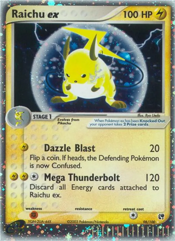 98 Raichu ex – Sandstorm