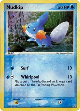 18-holo-cosmos Mudkip (Holo, Cosmos Holo) – Nintendo Black Star Promos