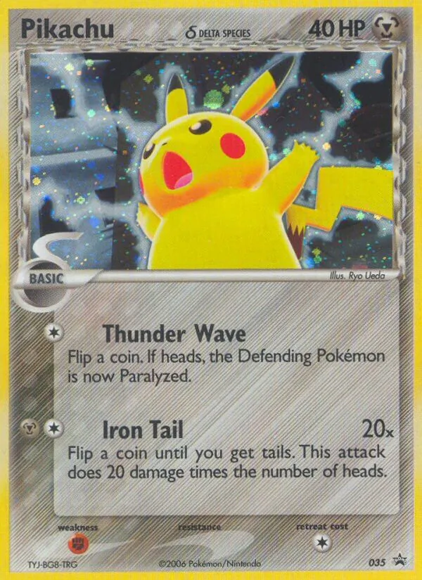 35-H Pikachu δ – Nintendo Black Star Promos
