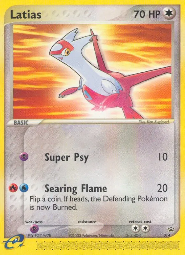 14 Latias – Nintendo Black Star Promos