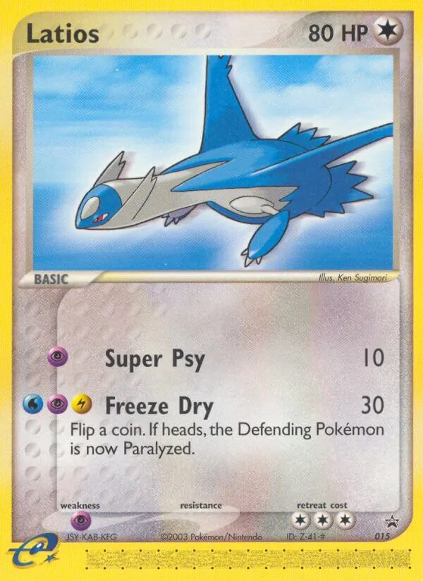 15 Latios – Nintendo Black Star Promos