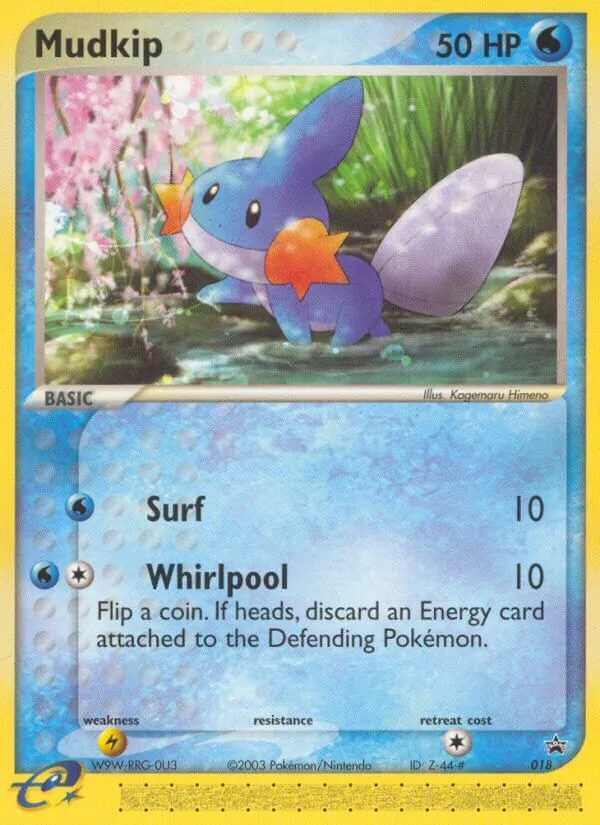 18 Mudkip – Nintendo Black Star Promos