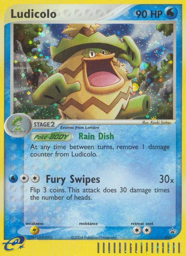 20 Ludicolo – Nintendo Black Star Promos
