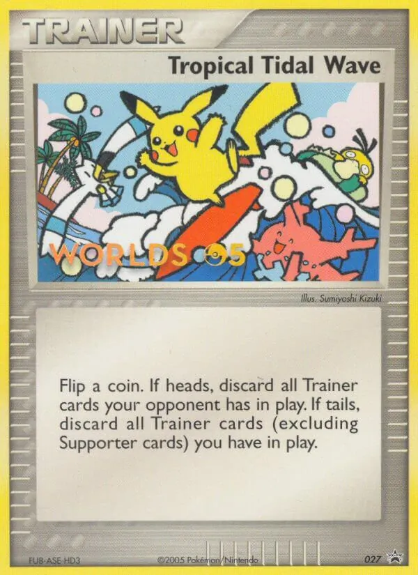 27 Tropical Tidal Wave – Nintendo Black Star Promos