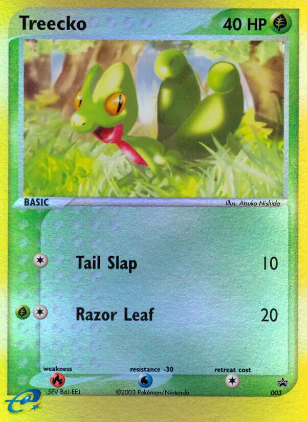 3 Treecko – Nintendo Black Star Promos