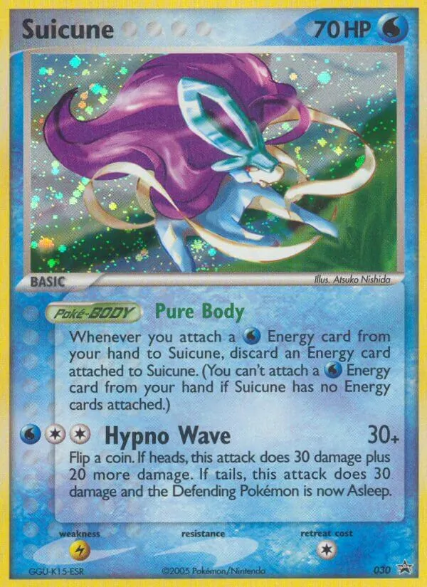 30 Suicune – Nintendo Black Star Promos