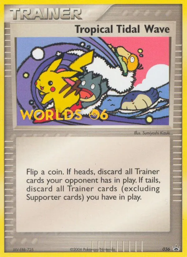 36 Tropical Tidal Wave – Nintendo Black Star Promos