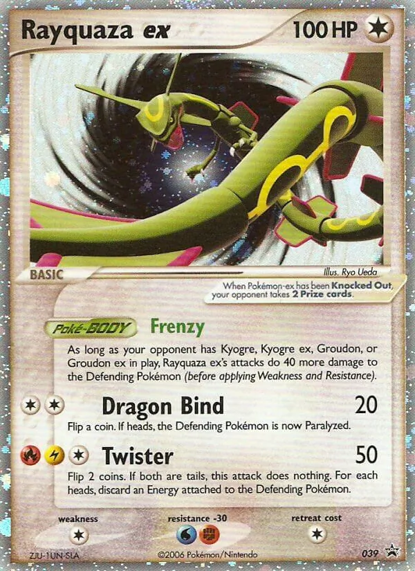 39 Rayquaza ex – Nintendo Black Star Promos