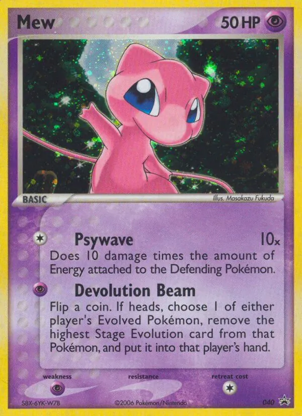 40 Mew – Nintendo Black Star Promos