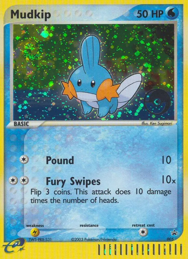 5 Mudkip – Nintendo Black Star Promos