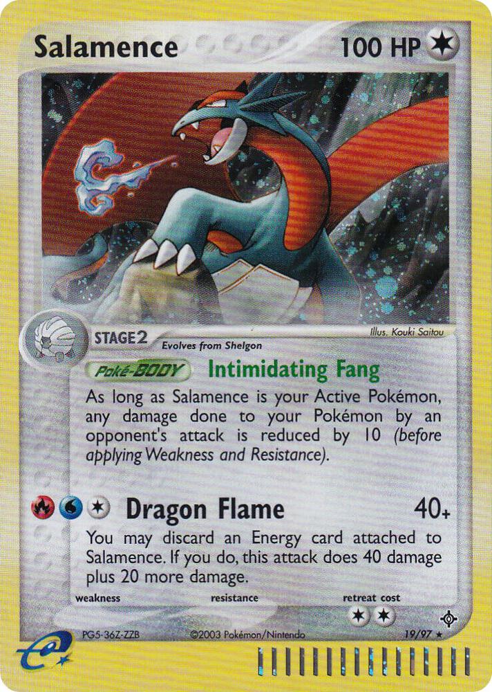 19-holo-cosmos Salamence (Holo, Cosmos Holo) – Dragon