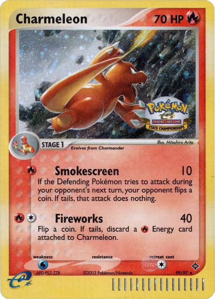 99-holo-statechampionships Charmeleon (State Championships stamp) – Dragon