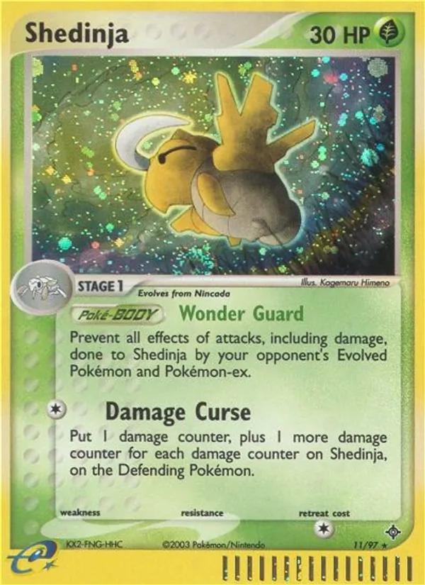 11 Shedinja – Dragon